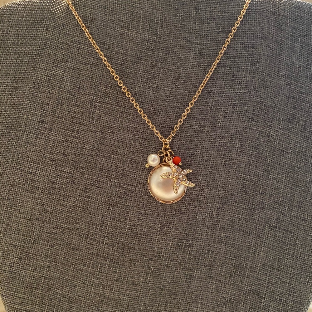 Starfish Necklace and Earring Set - Picture 2 of 3
